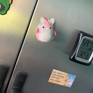 Squishmallow Squishville Magnet Plush By Kelly Toys Super cute for any fridge ;)